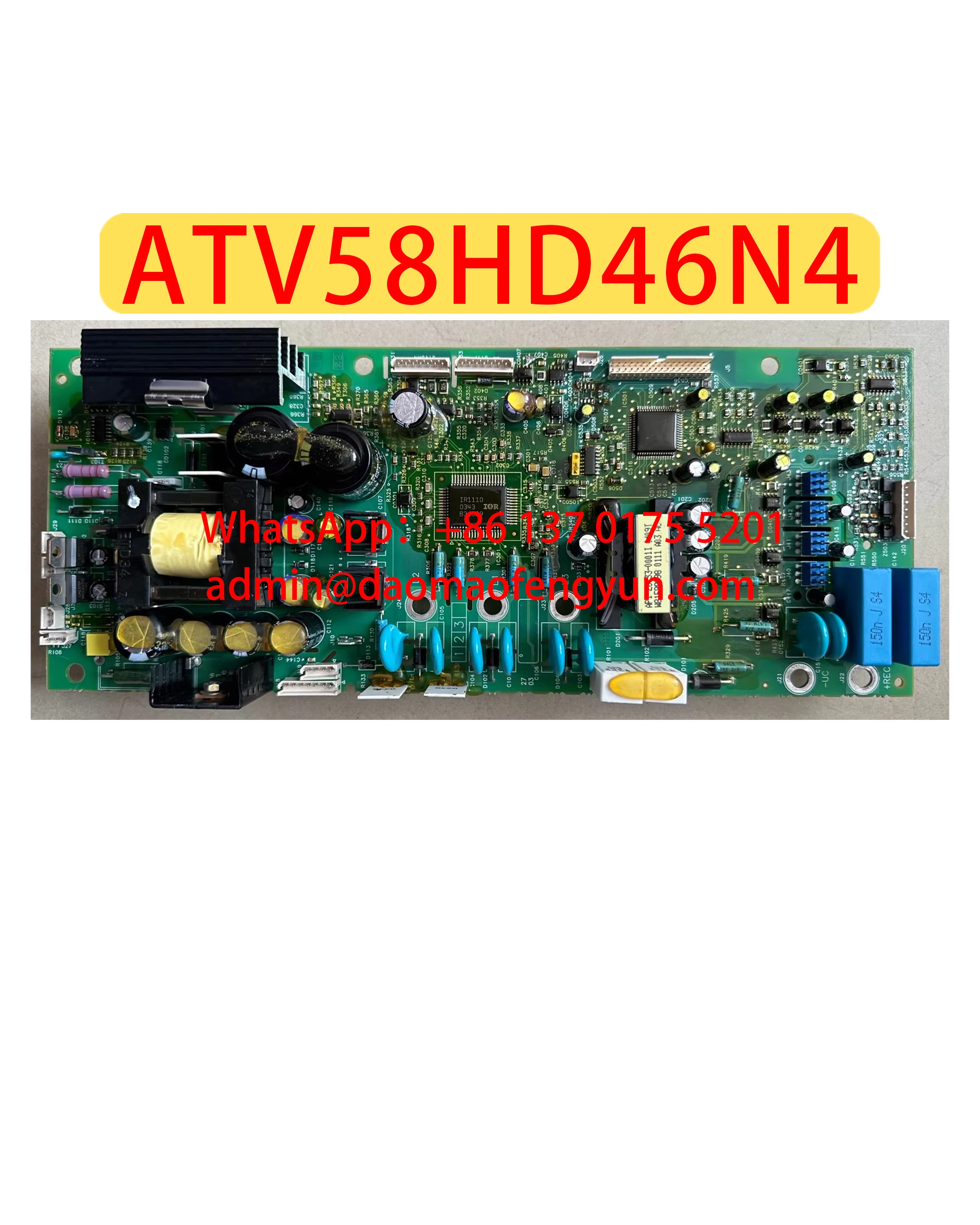 ATV58HD46N4 Drive Board of the Frequency Inverter Used VX5A58D46N4 Mainboard Power Supply Board，Tested ok，Fast shipping
