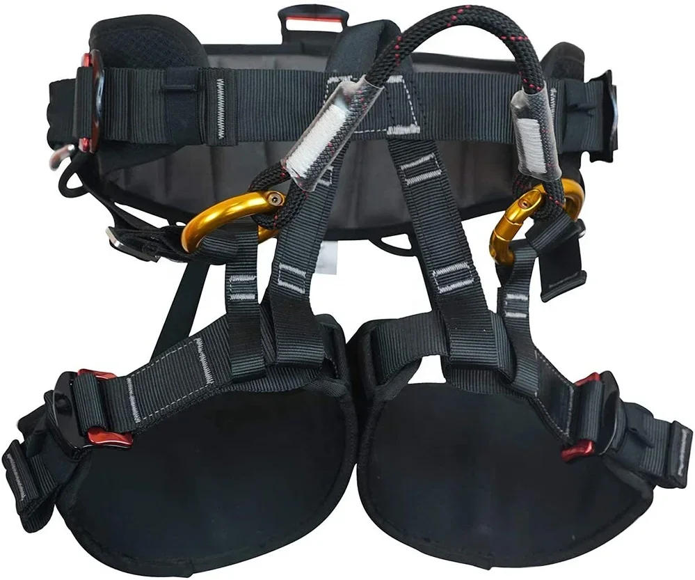 Children &adult Outdoor Rock Climbing Half Body Safety Belt Escape Safety Belt Climbing Protection Equipment 60-125cm