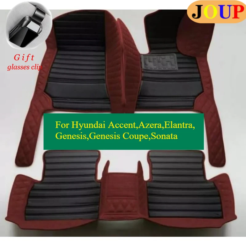 

Car Floor Mats For Hyundai Accent,Azera,Elantra,Genesis Custom Car Accessories Carpets Covers Left /Right Hand Drive