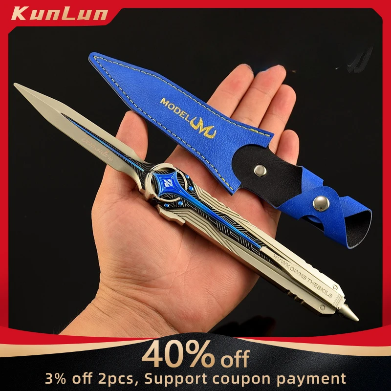 

26CM Delta Force Chinese Game Peripherals North Star Knife Metal Craft Model Collectible Desk Ornaments Creative Gifts for Boy