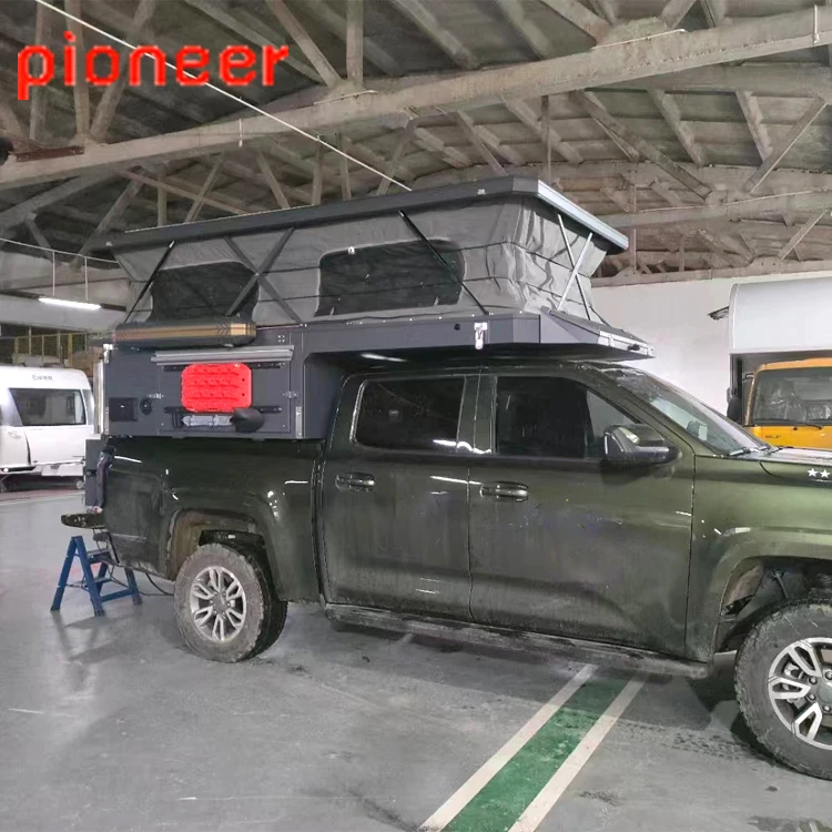 Hiqh Quality Custom Made Off Road Full Size Pickup Camper Truck for Sale