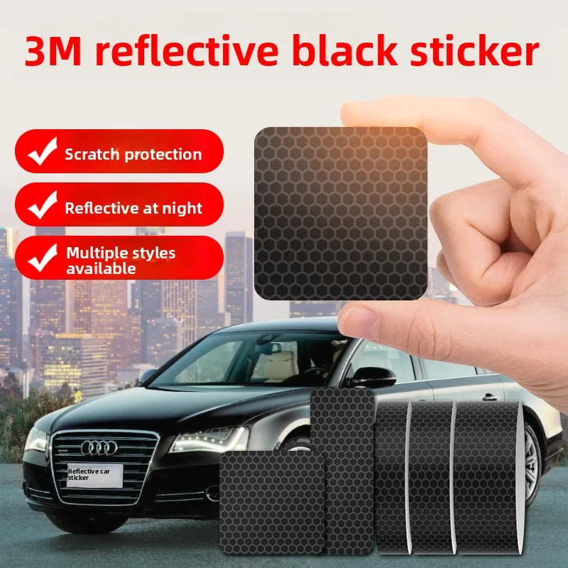 

Bla Reflective Car Stiers Scratch Cover DIY Motorcycle Auile Paint Scratch Repair Patches Motorcycle Helmet...