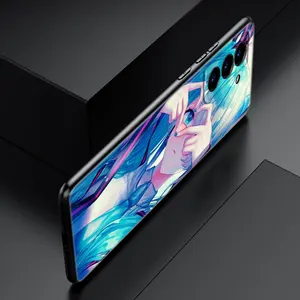 Adorable coque de téléphone en silicone noir H-Hatsune M-Miku pour Samsung Galaxy S20 S23 FE S21 S22 S24 Ultra S10 Lite S8 S9 Plus S7 Edge 10 meilleures coques de téléphone Samsung Mimco en vente - No 5