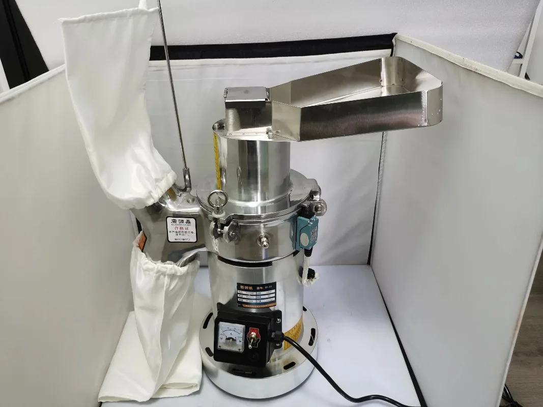 

Flow-type ultra-fine grinder, commercial Chinese herbal medicine, food Grinding Machine, inner warehouse 304 stainless steel