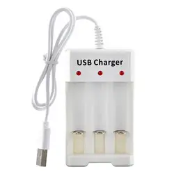 3 Slot USB Output Battery Charger For AA/AAA Battery Universal Rechargeable Battery Quick Charge Adapter Battery Charging Tools