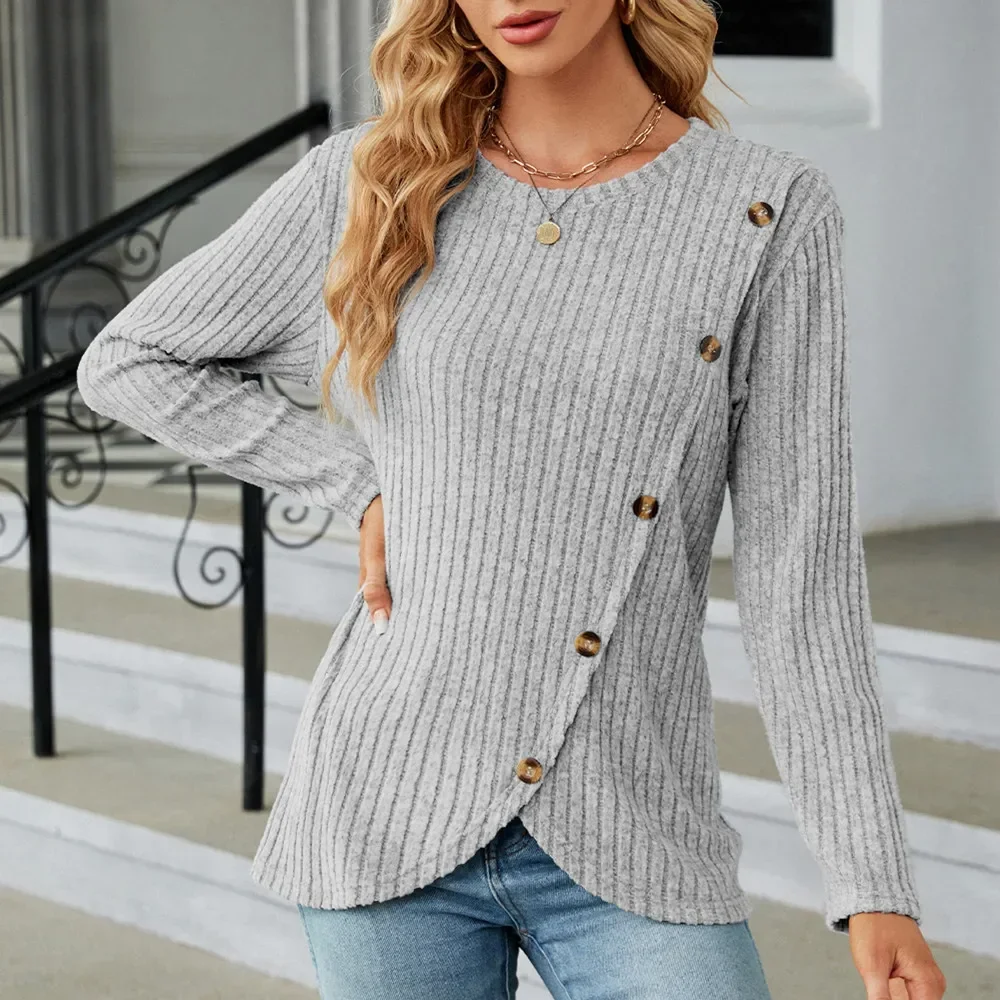 

Women's Sweater Knitwears Woman Clothing Knit Pullovers for Women Autumn Winter Blue Black Khaki Long Sleeve Top Female Clothes