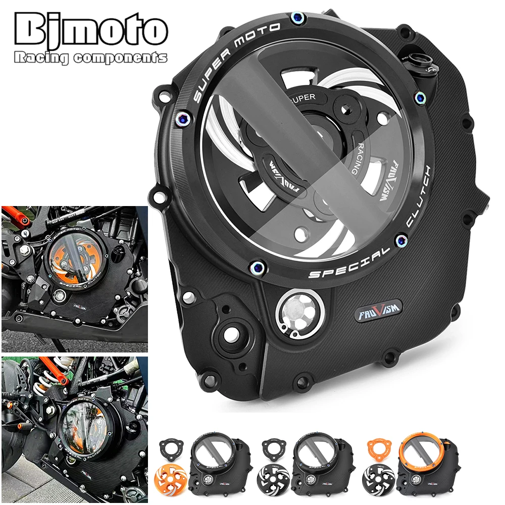 

Engine Clutch Cover Protector Guard For KT-M RC 390 ADV Adventure 390 ADV For Husqvarna Svartpilen vitpilen 401 2021 2022 2023