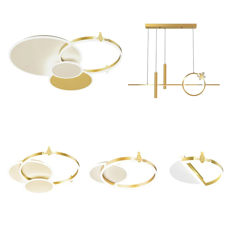 

Bedroom, ceiling lamp, round, creative, simple, modern, light luxury, whole house, room, lamps