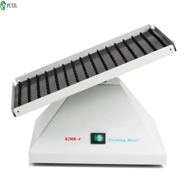 KJMR-V Digital 3D Laboratory Rotating Blender 20rpm Speed 20 ° Tilt Angle 3D Drum OEM Support