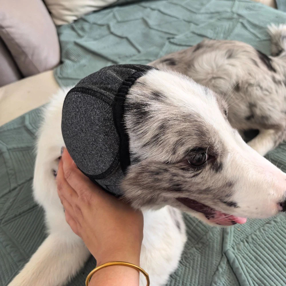 Dog Noise Reduction, Sound Insulation, Ear Muffs, Swimming Waterproof Headgear, Dog Emotional Soothing Headgear view 4