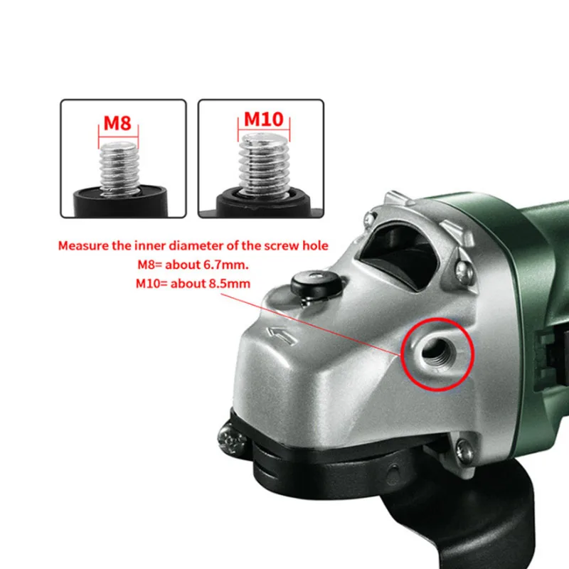 스레드 앵글 그라인더 핸들, 보조 사이드 핸들, 그라인딩 머신 도구, M8, M10