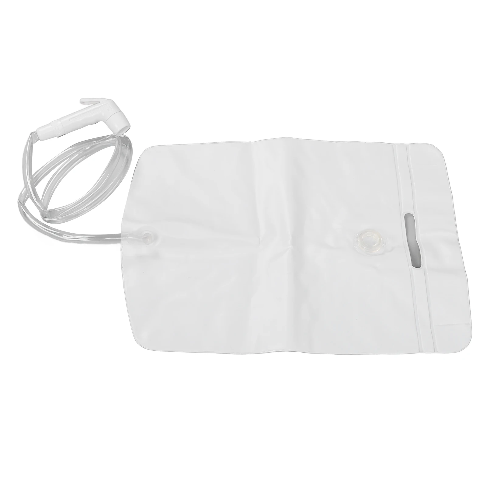 Bedside Shower Water Bag Portable Camping Shower Bag for Inflatable Shampoo Basin Elderly