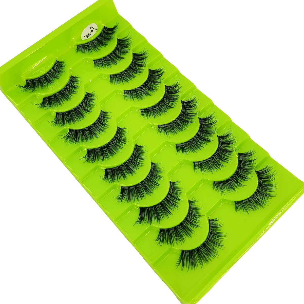 10 أزواج من رموش المنك الاصطناعية ثلاثية الأبعاد، مكياج عين القطة الناعمة بشكل طبيعي، نمط رقيق مناسب للرموش الناعمة والرقيقة النسائية #5