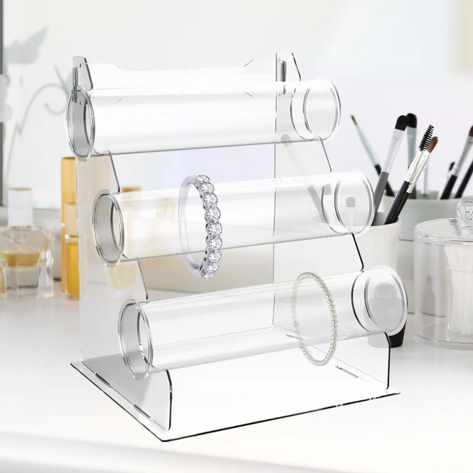 

3 Tier Headband Display Holder Headband Display Bracket for Hairband Girls