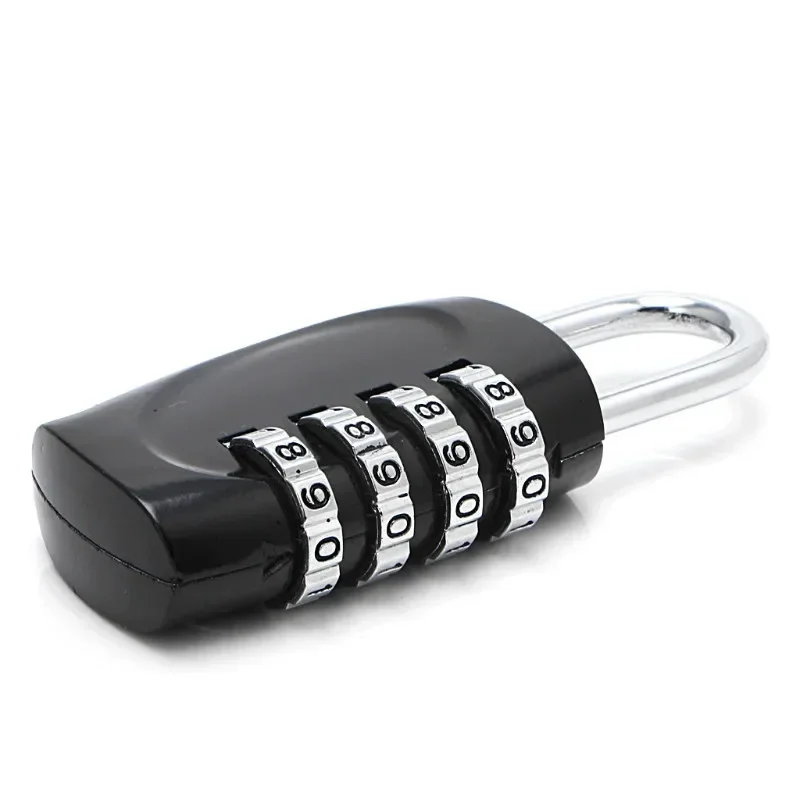 4 zifferblatt Digit Passwort Lock Kombination Koffer Gepäck Metall Code Passwort Schlösser Padlock Reisen Sicher Anti-Diebstahl Cijfersloten
