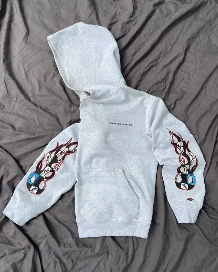Gothic Hip Hop Rock Letter Graffiti Graphic Print Loose Hoodie Y2k Oversized Vintage Men Hooded Sweatshirt Women Cotton Pullover