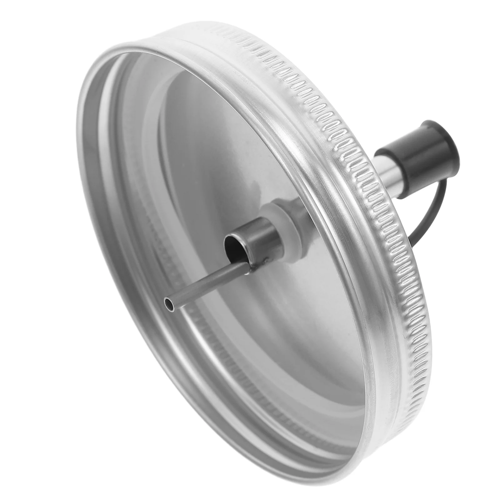 

Oil Dispenser Cap Stainless Steel Pour Spout Lid for Mason Jars 86mm Regular Mouth No Kitchen Accessory