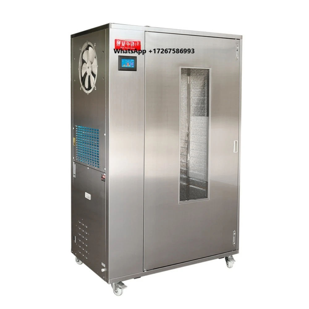 IKE Industrial Food Drying Machine Hot Air Heat Pump Mango Dehydrator Fruit Vegetable Dryer WRH-100T SUS304 380V 2-Year Warranty