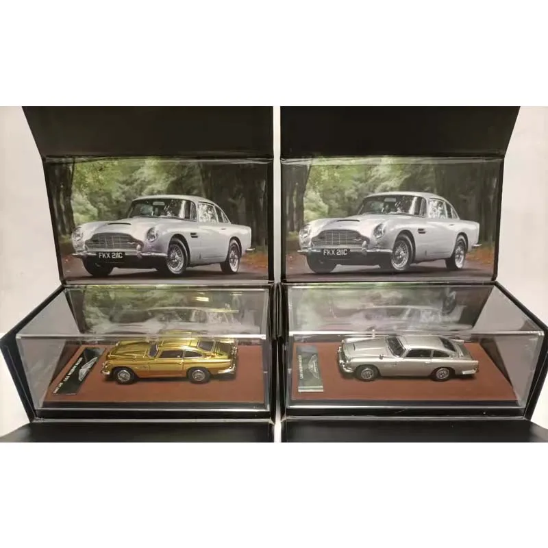 Vendita limitata 1:64 Aston Martin DB5 modello di auto in lega pressofuso modello di auto decorazione Boutique auto in miniatura regalo da collezione