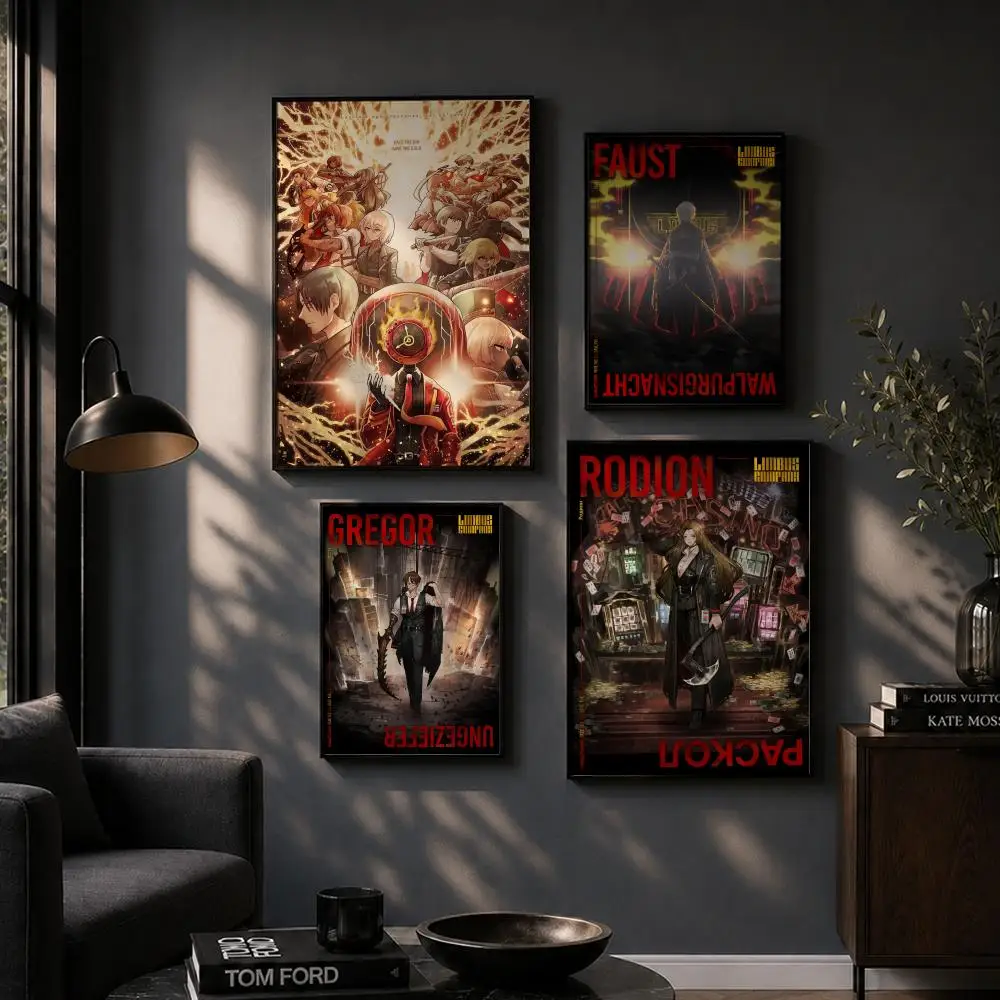 Game L-Limbus company Poster HD Home Wall Stickers House hallway Living Room Bedroom Bar Office Decor Art Prints