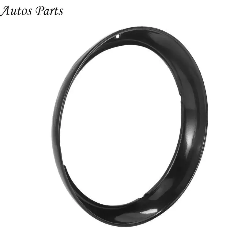 57BA Rust Resistant 7 Inch Headlight Trim Bezels Headlamp Covers Rings Waterproof Light Decoration Upgrading for Motorcycles