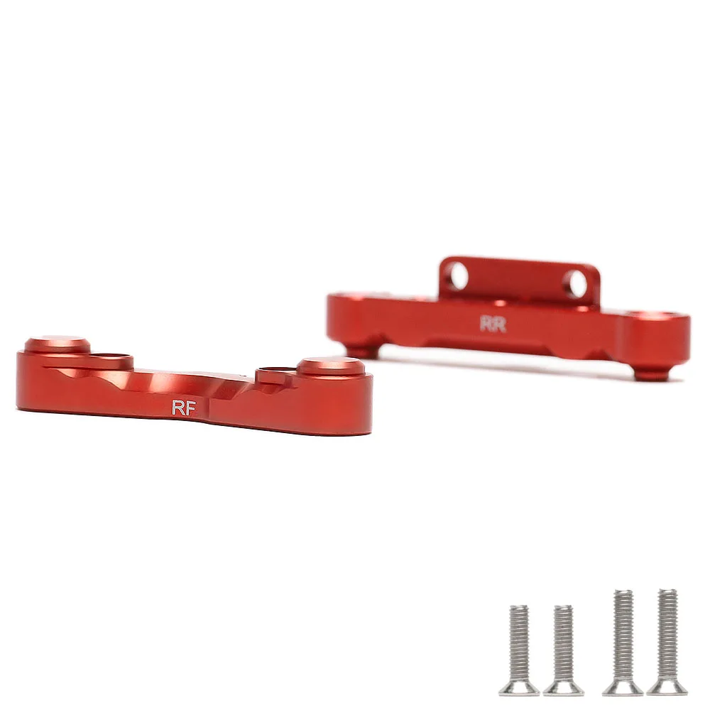 Bloque de fijación de brazo A inferior trasero de aluminio AR330379 CNC para coche RC ARRMA 1/7 Mojave 1/8 Typhon Kraton Senton Talion ilimitado