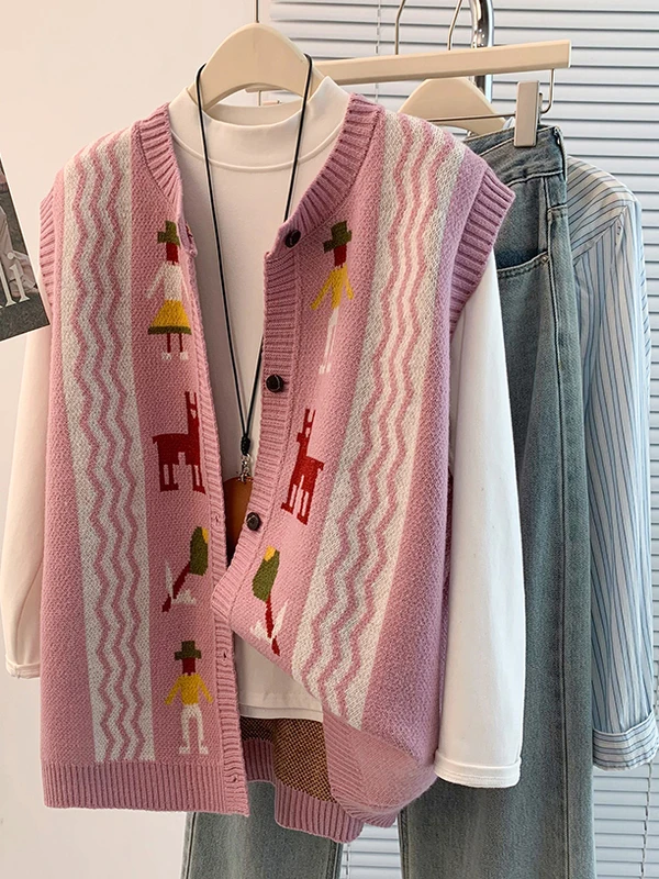 

Модный круглый открытый кардиган Svel, женский жилет, вязаный свитер, дизайн Sensation, осень-зима, Новое поступление