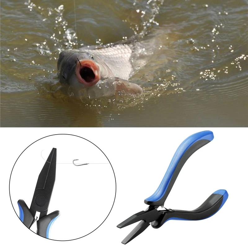 Fishing Flat Nose Plier Fishing Line Special Fishing Hook Tie Wire and Hook Tool Dropship