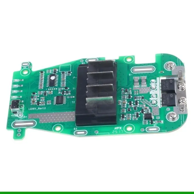 U55C Universal 18V Ion Battery Charging Circuit لوحة دائرة لتثبيت حزمة البطارية 18 فولت ملحق جزء إصلاح البطارية #3