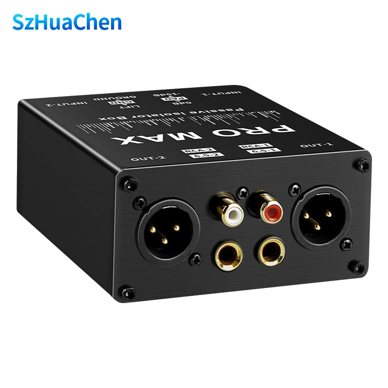 

Двусторонний аудиоизолятор Устройство шума звукового тока XLR 6,5 Изолятор лотоса Микшер Прямая трансляция