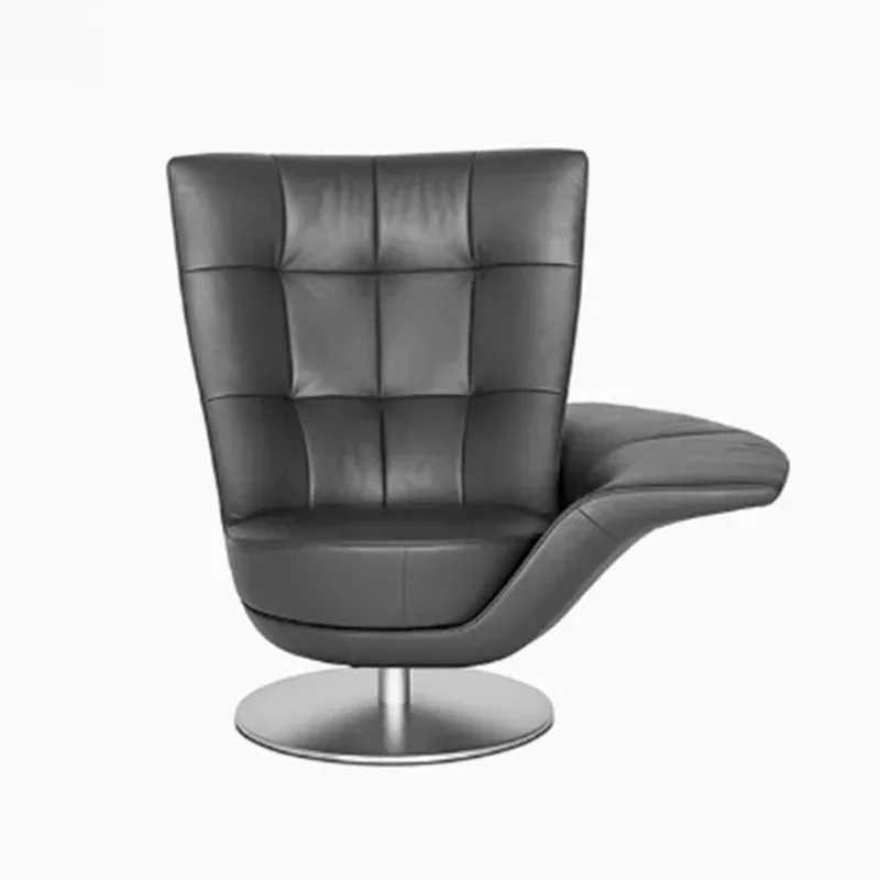 Leisure single chair backrest hotel reception leisure storage armrest rotating sofa chair