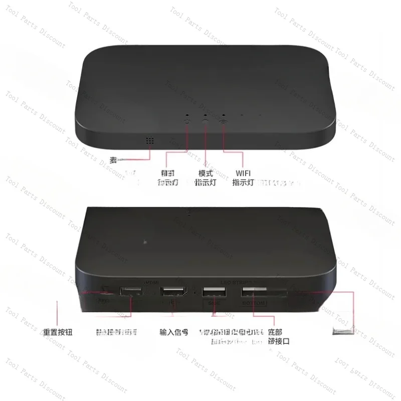 Lytmi NEO Sync Box - 91-120 TV Backlight, Alexa/Google Control, Gaming PC LED