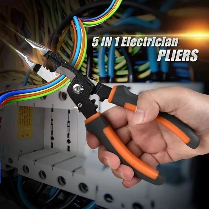 Imagem -04 - Sheffield Multifuncional Wire Stripping Alicate Eletricista Ferramentas Especiais S035057 em 1