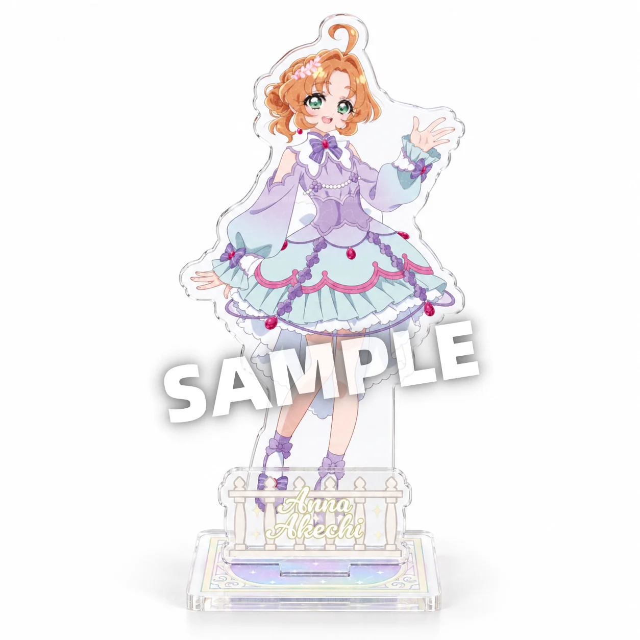 Star Detective Precure 15cm Anna Akechi Luluka Moria Mikuru Kobayashi Kurea Howa Dress Style Acrylic Stand keychain