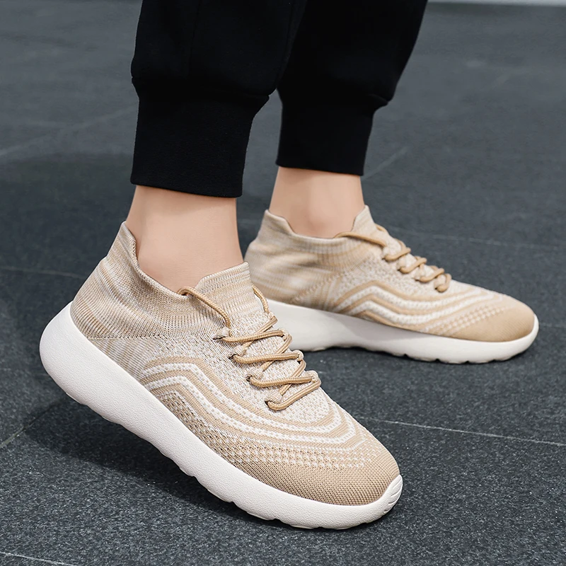Men Shoes Summer 2026 Casual Shoes Outdoor Light Hiking Sports Mesh Lovers Running Shoes Fashion Breathable Vulcanized Shoes