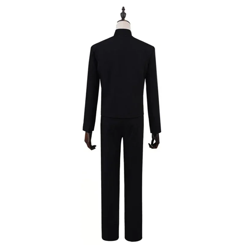 Jujutsu JJK Manga Anime Fushiguro Megumi Cosplay disfraz peluca gafas de sol chaqueta pantalones uniforme escolar trajes