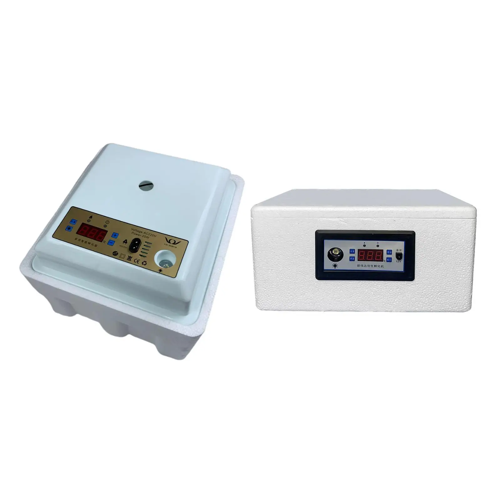 Egg Incubator Automatic Egg Incubator Eggs Poultry Hatcher Auto Temperature and Humidity Control for Chickens Ducks Home Use
