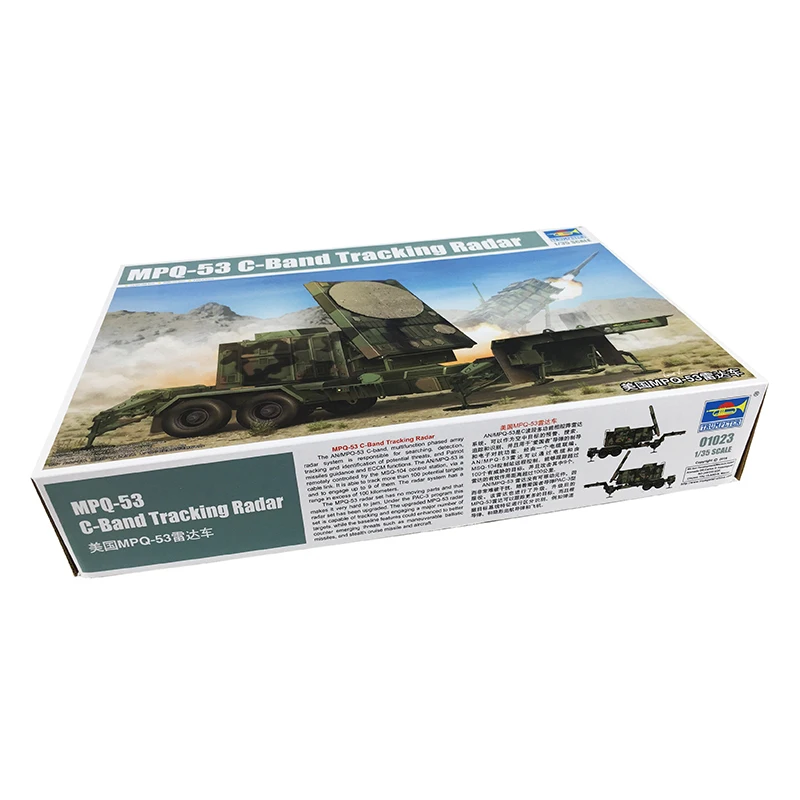 US Stock Trumpeter 01023 1/35 Scale MPQ-53 C-Band Tracking Radar Plastic Model Armor Kit TH05769-SMT2