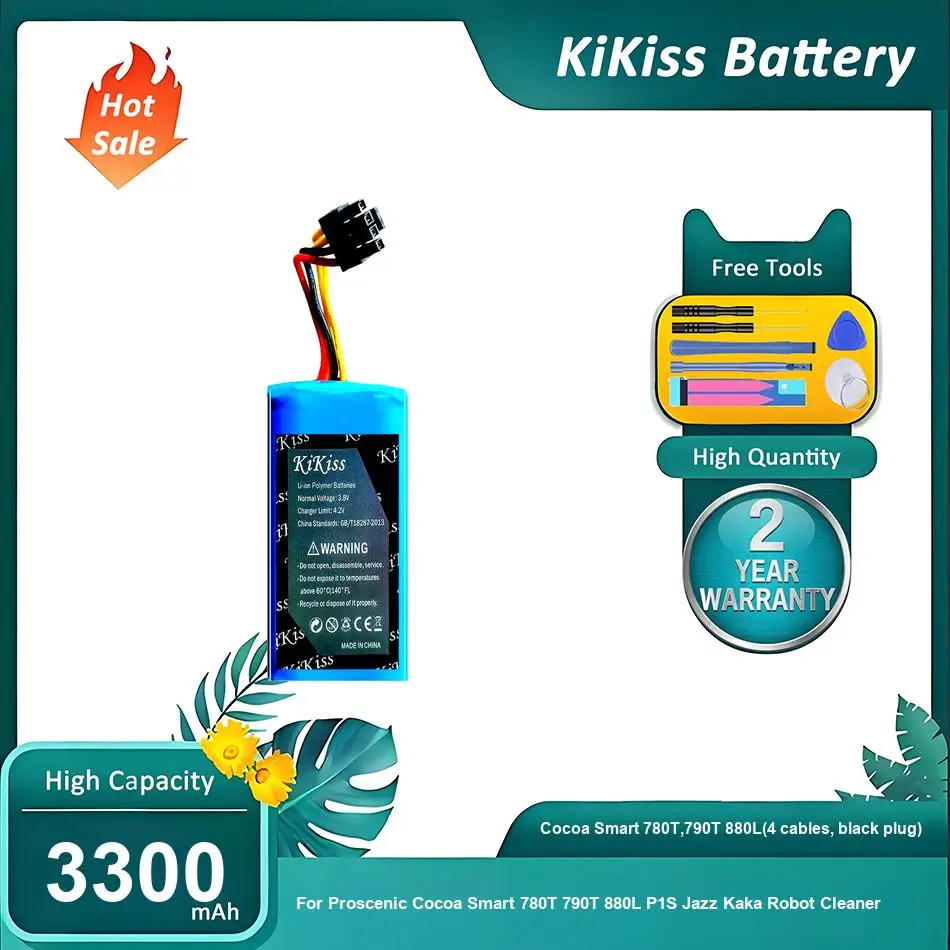 

Аккумулятор для робота-пылесоса Proscenic 780T 790T 880L Summer P1S P2S P3 Jazz Kaka