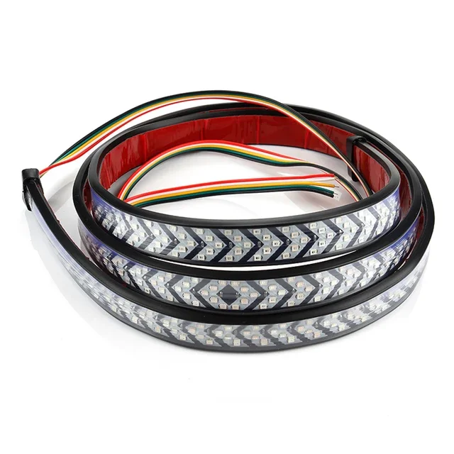 Dynamische Pick-Up Drl Richtingaanwijzerlamp Achterklep Achterklep Led Strip Reverse Remlamp Sequentiële Stromende Draailicht