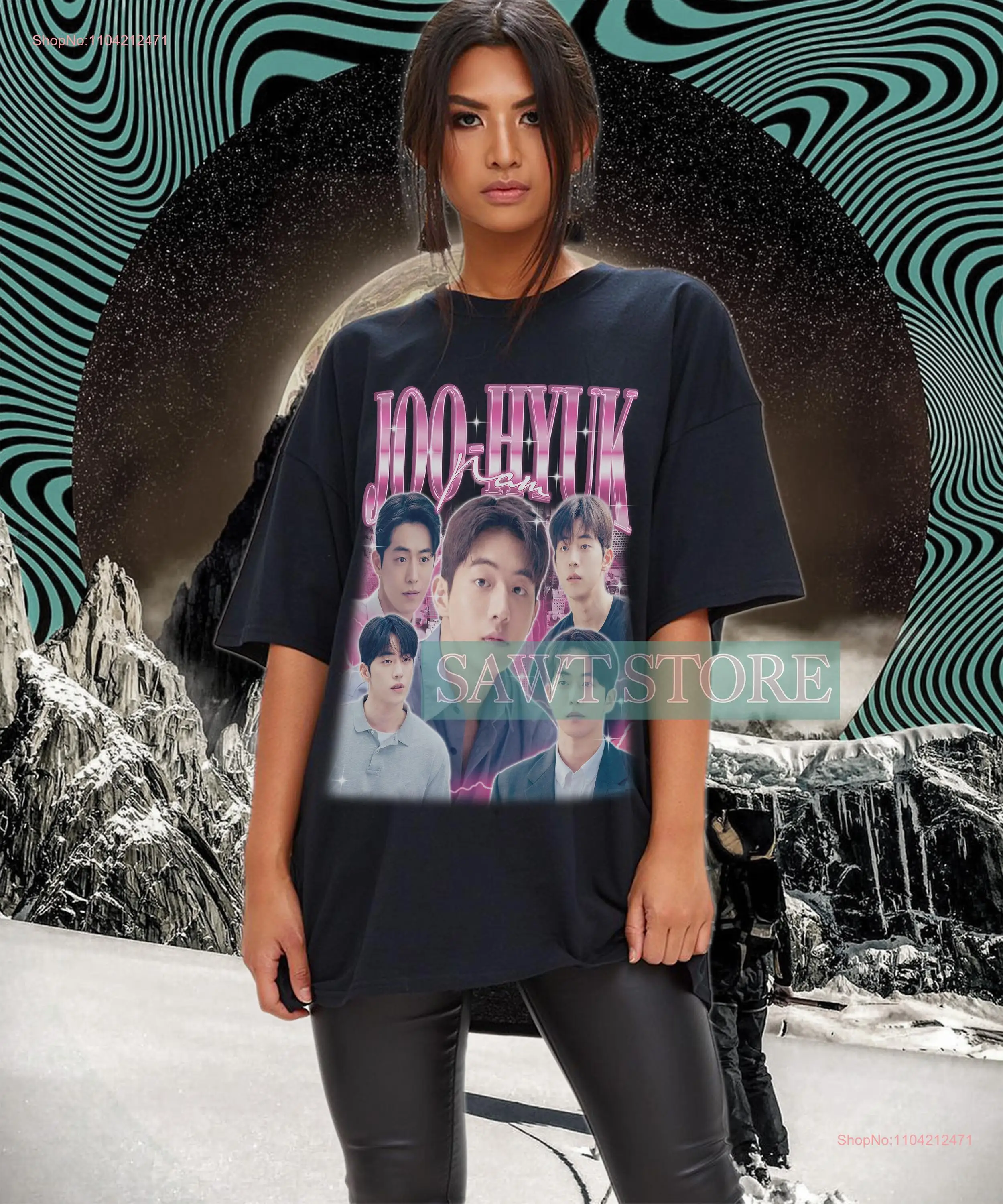 Limited NAM JOO HYUK Retro T Shirt Kdrama Korean Pop Fan KPop Merch Vintage  long or short sleeves