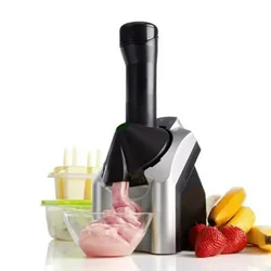 Automatic Ice Cream Maker Electric Frozen Fruit Dessert Icecream Pressing Machine Frozen Yogurt Milkshake Squeezer