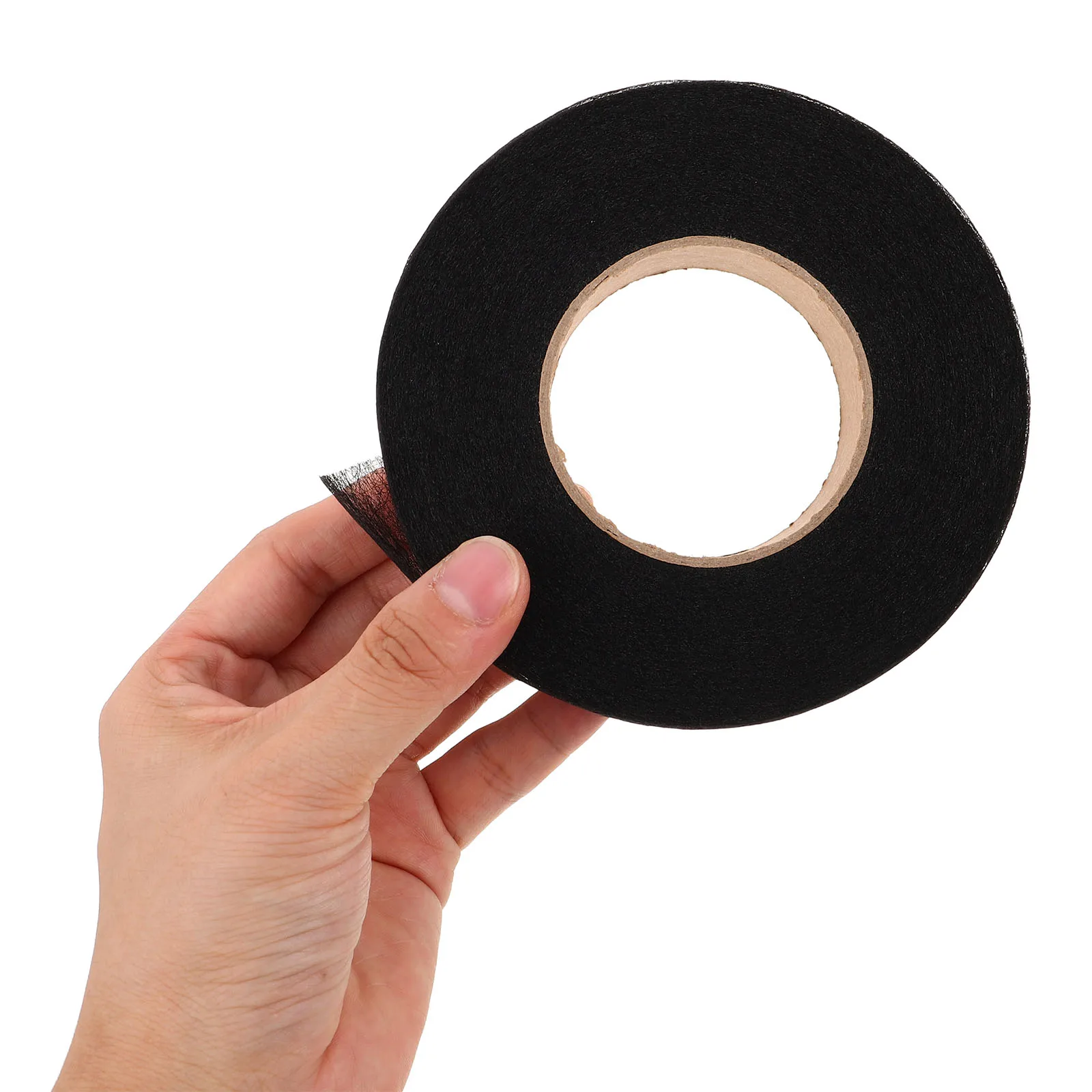 

4 Rolls Double Sided Adhesive Sheets Iron On Fusible Interfacing Transparent Washable Non Woven Lining for Clothes Repair DIY