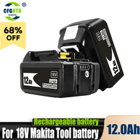 100% Original 18V 12.0Ah Li-Ion Battery For Makita DDF487 DTW700 DGA404 DTD173 DHP487 Replacement 18v Power Tool Battery