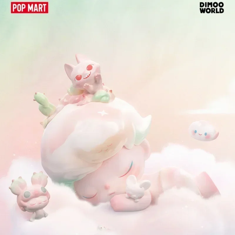 

POP MART MEGA JUST DIMOO 400% серия Born By Dreams, модная слепая коробка, игрушки, загадочная коробка, экшн-фигурка, модель-сюрприз, подарок