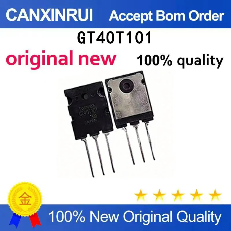 (5-100 PCS)  New GT40T101 40T101 TO-3PL IGBT Field Effect Transistor 40A/1500V