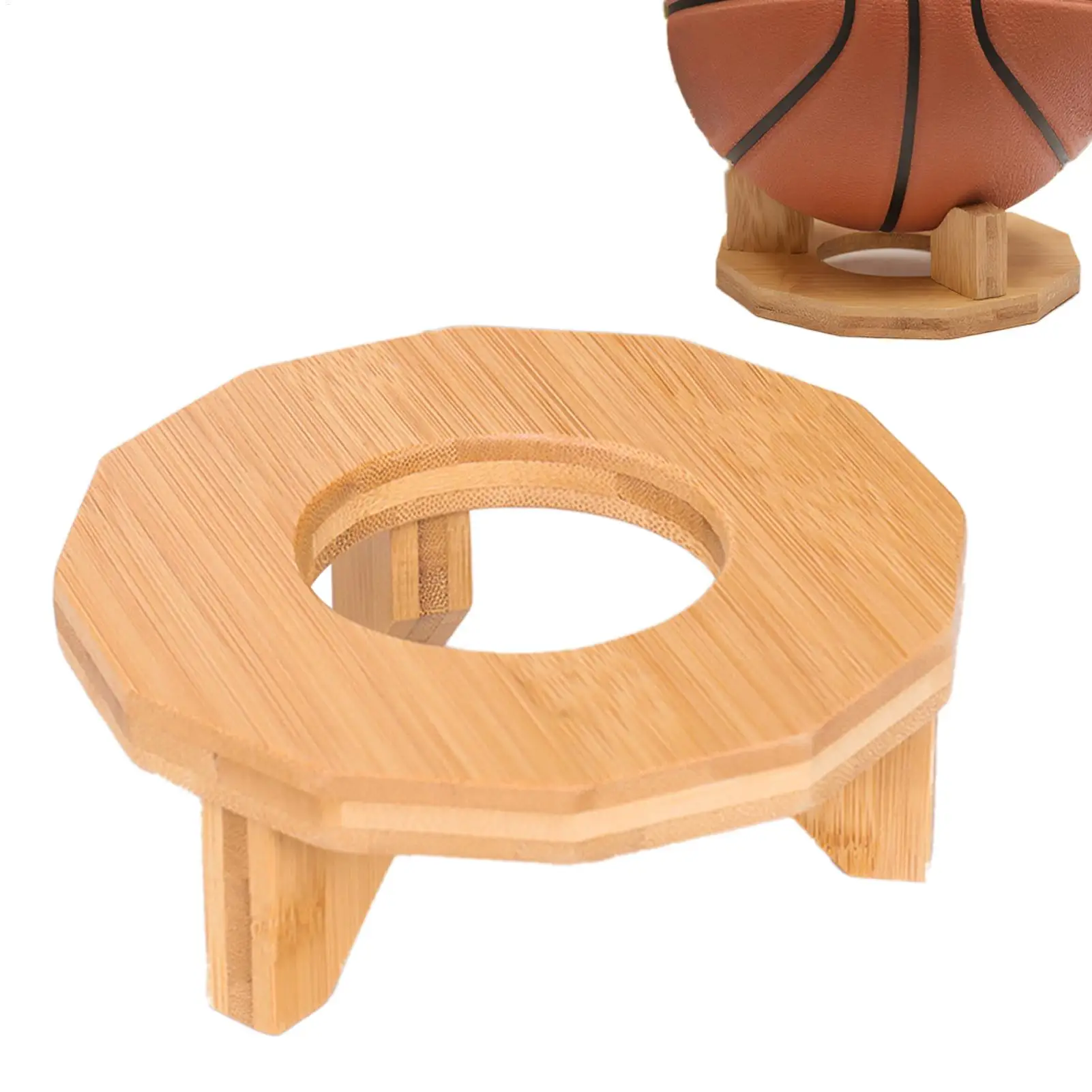 

Баскетбольный держатель, деревянная стойка для хранения футбола, винтажная декоративная спортивная подставка для комнаты в общежитии, гостиной, гаража, детей-подростков