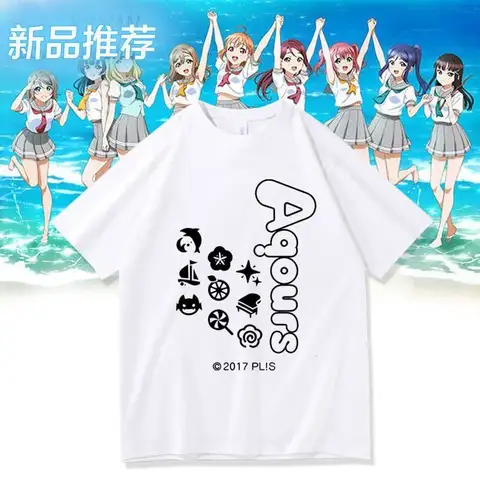 Love Live Aqours T-Shirt -AliExpress