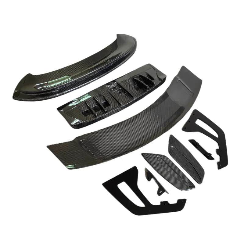 

For Porsche 911 992 Carbon Fiber Rear Spoiler 992 GT3 Style Body Kit Rear Luggage Compartment Fender Tailbox Spoiler Body Kit
