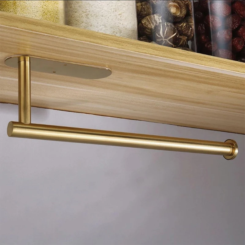 

Клейкий держатель для бумаги, подставка из нержавеющей стали 304, вешалка для туалетной бумаги, вешалка для полотенец, вешалка для рулонов салфеток для кухни, ванной комнаты, бесплатный гвоздь